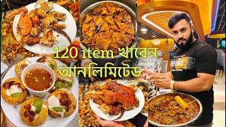 Meritage Dhaka  buffet  1000 taka 120 item  buffet in dhanmondi  buffet in dhaka  buffet [upl. by Taggart]