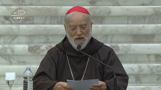 Prédication du cardinal Cantalamessa pour le Carême du 18 mars [upl. by Inol350]