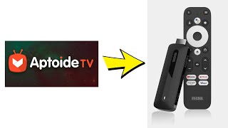 How to Download Aptoide TV on AndroidTV  Step by step [upl. by Lorilyn]