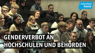 Genderverbot – Wie gehen Hochschulen und Behörden mit der Ankündigung des Ministerpräsidenten u [upl. by Thetis]