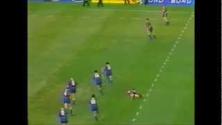 Otago Highlanders score try with 11 passes [upl. by Ikeda]