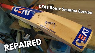 Cricket Bat Repair  CEAT Hitman Rohit Sharma [upl. by Alake100]