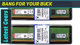 Kingston Memory Bundle with 32GB 2 x 16GB DDR4 PC421300 2666MHz Unbuffered Memory DIMMs [upl. by Egiarc]