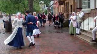 Colonial Williamsburg  dancing [upl. by Mieka]