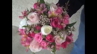 Hand Tied quotClutchquot Bouquets for Prom 2009 [upl. by Nialb760]