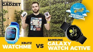 Xblitz WatchME vs Samsung Galaxy Watch Active  Komputronik gadżet  prezenty na komunię [upl. by Ettezzus714]