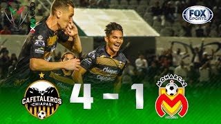 Cafetaleros  Morelia 41  GOLES  Octavos de Final Ida  Copa MX [upl. by Crofoot]