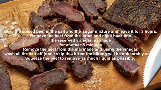 South African Biltong [upl. by Etteyniv]