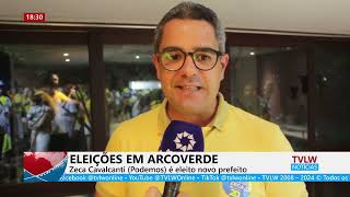 ELEIÇÕES EM ARCOVERDE  Zeca Cavalcanti Podemos é eleito novo prefeito [upl. by Mosnar]