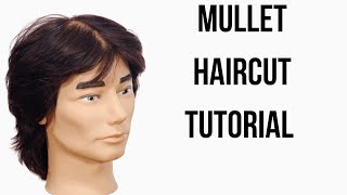 Mullet Haircut Tutorial  TheSalonGuy [upl. by Volney]