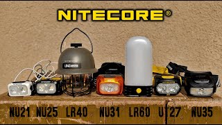 Топ лучших фонарей при отключении света Nitecore NU21NU25 NU31UT27 ProNU35LR60LR40CorcoranAL [upl. by Trstram]