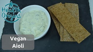 Vegan aioli recipe [upl. by Saw]