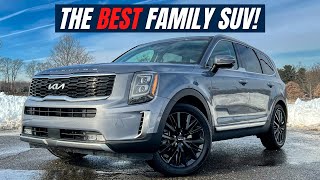 AWESOME 3Row SUV 2022 Kia Telluride Review [upl. by Amilb318]