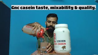 Gnc pro performance 100 casein protein review [upl. by Merdith]