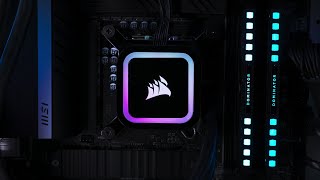 Setting Up RGB SERIES and RGB ELITE SERIES Coolers in CORSAIR iCUE [upl. by Japheth]