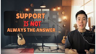 Support isnt ALWAYS the answer Singing Lessons For Beginners  Ep184 [upl. by Itraa681]