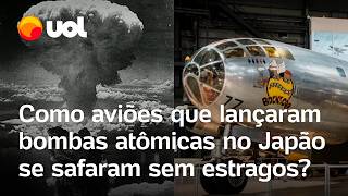 Bombas atômicas no Japão como aviões fugiram da radiação dos ataques na Segunda Guerra Mundial [upl. by Nere]