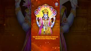 Shuklambaradharam Vishnum  Vishnu Stuti Mantra  Lord Vishnu Mantra  Rajshri Soul  shorts soul [upl. by Kra438]