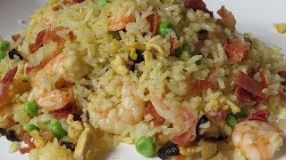 El Verdadero y Original Arroz frito Chino mixto [upl. by Aicercal]