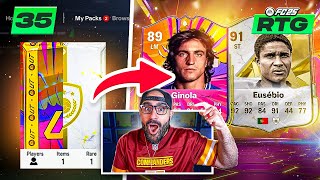 RANK 1 REWARDS  INSANE BASE HERO PACK FC 25 ULTIMATE TEAM RTG [upl. by Arriec389]