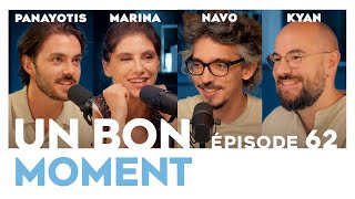 Un Bon Moment avec MARINA ROLLMAN amp PANAYOTIS PASCOT [upl. by Anana]