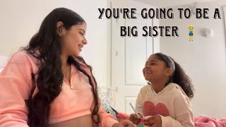 Telling My Daughter I’m Pregnant Her Reaction [upl. by Stila]