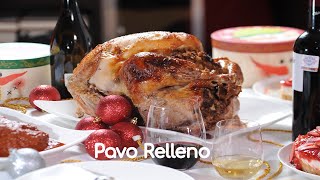 Pavo relleno para esta Navidad [upl. by Weisbrodt438]