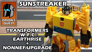 Transformers War For Cybertron Earthrise  Sunstreaker amp Nonnef upgrade kit Review  Orions Quest [upl. by Jobye93]