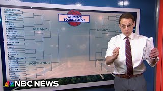 Steve Kornacki breaks down March Madness brackets [upl. by Halvaard762]