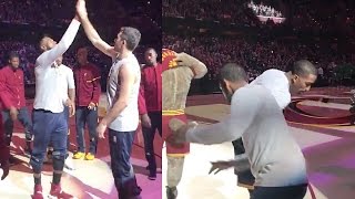 Cleveland Cavaliers Hilarious amp Awesome Pregame Handshakes [upl. by Giles151]