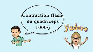 01 contraction flash du quadriceps final [upl. by Vanhook]