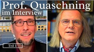 Prof Quaschning im Interview Kernenergie Windenergie Speicher Teil 1 [upl. by Reinke988]