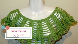 Capa Egipcia tejida a crochet 💃 [upl. by Matthias]