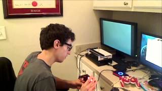 BenQ RL2455HM  Sewell Wii2HDMI Display Lag Test [upl. by Dareen]