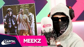 Meekz On Working With Dave Dropping His Debut Mixtape amp More  Capital XTRA [upl. by Tlok]