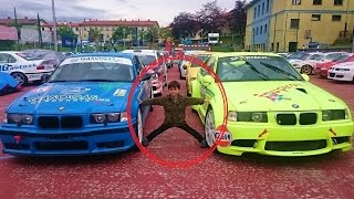 Un día en las CARRERAS de COCHES Vídeo para niños Rallye Derrapes tromposdrifting subida [upl. by Ozzie]