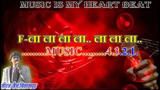 SARKI JO SAR SE WO DHIRE DHIREKARAOKE WITH HINDI LYRICS BY NIRAJ JAIN [upl. by Amek]