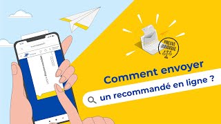 ✉️  Comment envoyer un recommandé en ligne sur lapostefr [upl. by Kosiur]