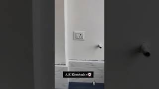 house🏠 wiring and switch board fitting AKElectricals youtube youtubeshorts trendingreels [upl. by Annaihr]