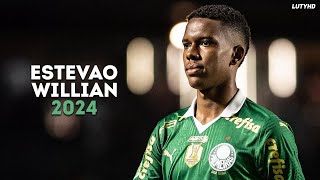 Estevão Willian 2024  Magic Dribbling Skills Goals amp Assists  HD [upl. by Sitsuj]