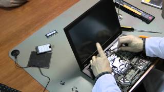 ThinkPad T410s disassembly [upl. by Ordnasela]