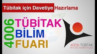 Tübitak 4006 bilim fuarı için davetiye hazırlama [upl. by Siobhan]