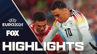 Germany vs Denmark Highlights  UEFA Euro 2024  Round of 16 [upl. by Hnirt]