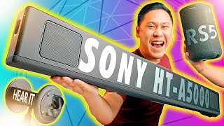 Audio Engineer Tests Sonys 360 Spatial Sound Mapping on the HTA5000 512 Soundbar and RS5 [upl. by Charbonnier154]