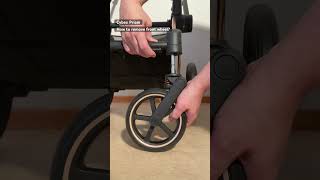 Cybex Priam Remove Front Wheel [upl. by Nahtiek]