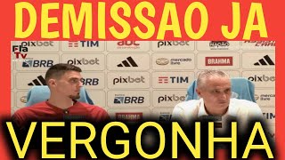 VERGONHA NO MARACANÃ DEMISSÃO DE TITE PRONTA NAO DA MAIS CHEGA [upl. by Airamzul]