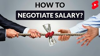 How To Negotiate Your SALARY Shorts [upl. by Talie]