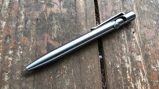 The Tactile Turn Slider BoltAction Pen The Full Nick Shabazz Review [upl. by Nirrej498]