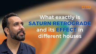 What exactly is RETROGRADE SATURN and its EFFECTS in all 12 Houses [upl. by Brnaby442]