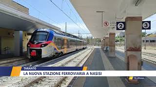 Taranto La nuova stazione ferroviaria a Nasisi [upl. by Launcelot]